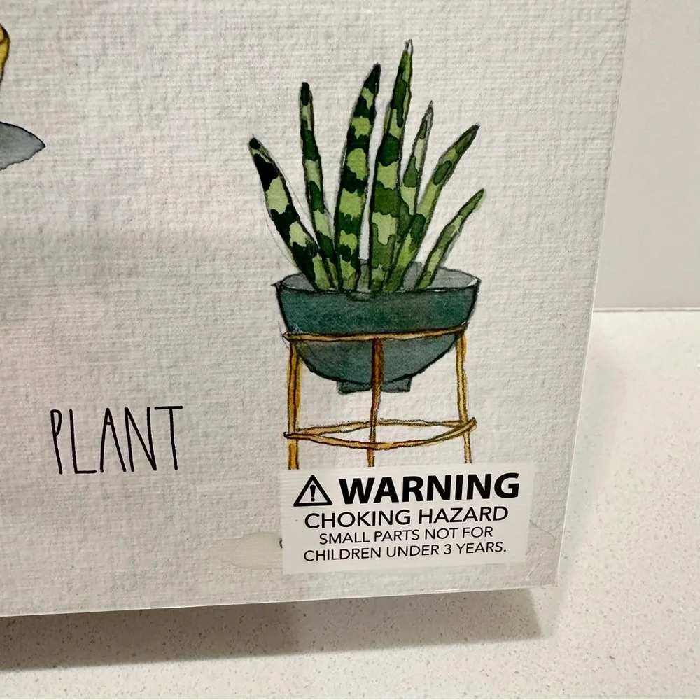 NEW SEALED‎ Rae Dunn 1000 piece puzzle Houseplants Succulents Cactus 27” x 20”